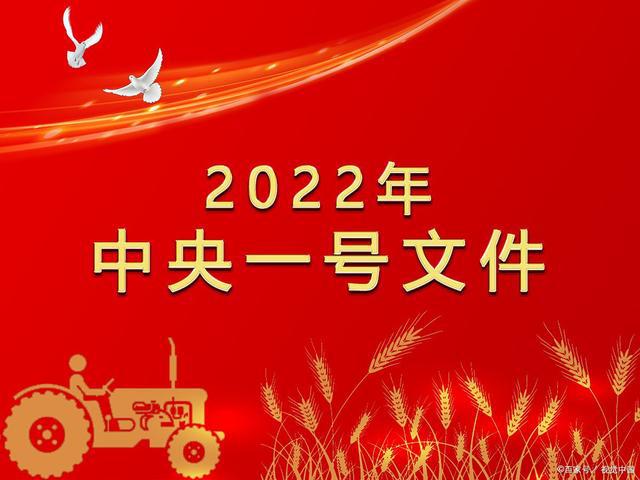 2022年中央一號文件